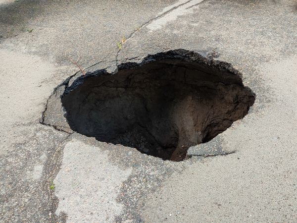 Cost of Sinkhole Repair in Bainbridge Island