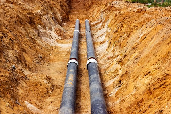 Cost of Water Line Trenching in Bainbridge Island