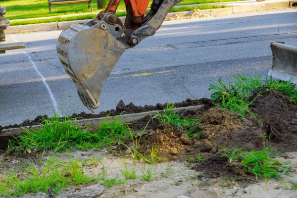 Cost of Sewer Line Trenching in Bainbridge Island