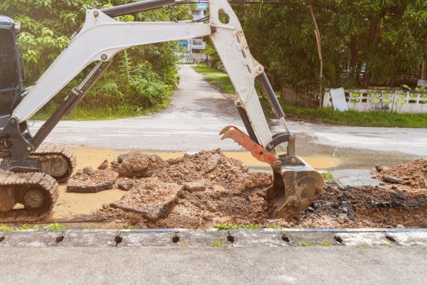 Cost of Water Line Excavation in Bainbridge Island