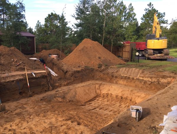 Cost of Pool Site Excavation in Bainbridge Island